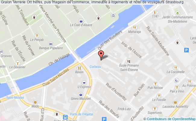 Verrerie Ott Frères, Puis Magasin De Commerce, Immeuble à Logements Et Hôtel De Voyageurs  Strasbourg