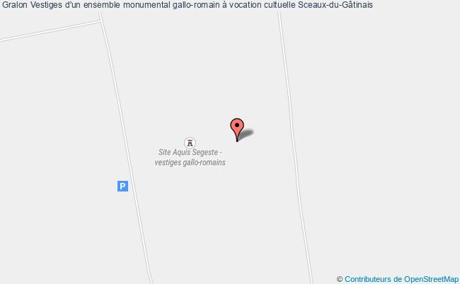 Vestiges D'un Ensemble Monumental Gallo-romain à Vocation Cultuelle  Sceaux-du-gâtinais