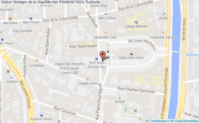 Vestiges De La Chapelle Des Pénitents Noirs  Toulouse