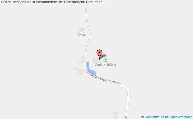 Vestiges De La Commanderie De Sallebruneau  Frontenac