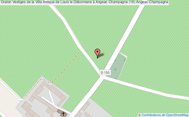 Vestiges De La Villa Antique De Louis Le Débonnaire à Angeac-champagne (16) 