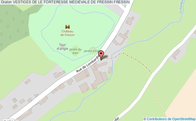 Vestiges De Le Forteresse MÉdiÉvale De Fressin 