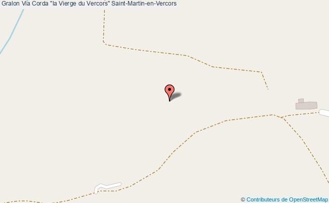 Via Corda "la Vierge Du Vercors"  Saint-martin-en-vercors