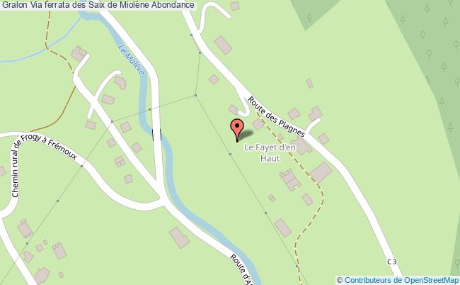 Via Ferrata Des Saix De Miolène  Abondance