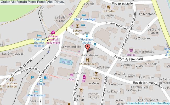 Via Ferrata Pierre Ronde  Alpe-d'huez