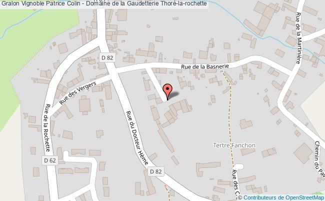Vignoble Patrice Colin - Domaine De La Gaudetterie  Thoré-la-rochette