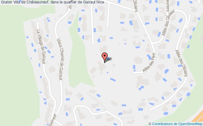 Villa De Châteauneuf, Dans Le Quartier De Gairaut  Nice