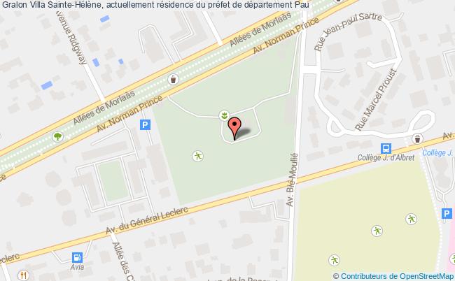 Villa Sainte-hélène, Actuellement Résidence Du Préfet De Département  Pau