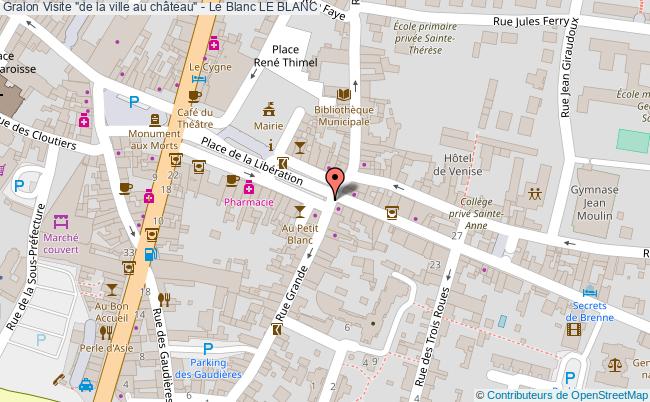 Visite "de La Ville Au Château" - Le Blanc 