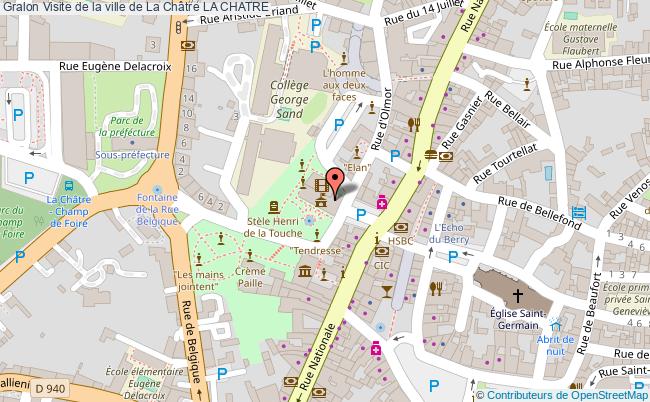 Visite De La Ville De La Châtre 