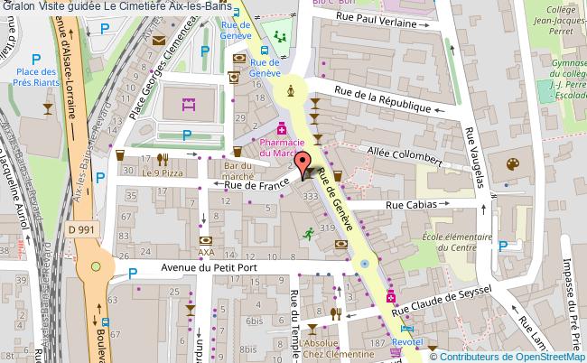 Visite Guidée Le Cimetière  Aix-les-bains