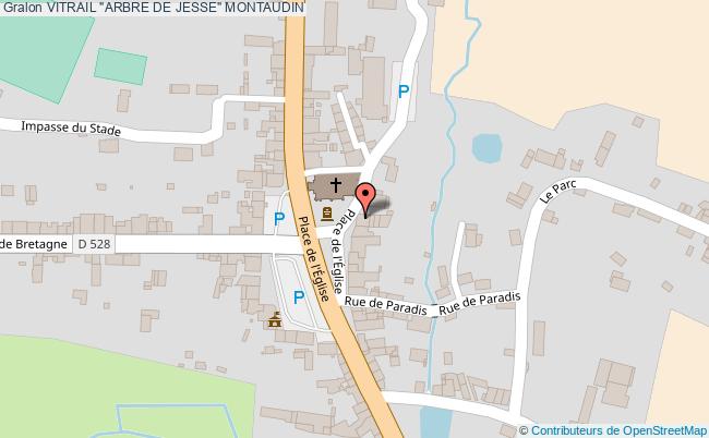 Vitrail "arbre De Jesse"  Montaudin