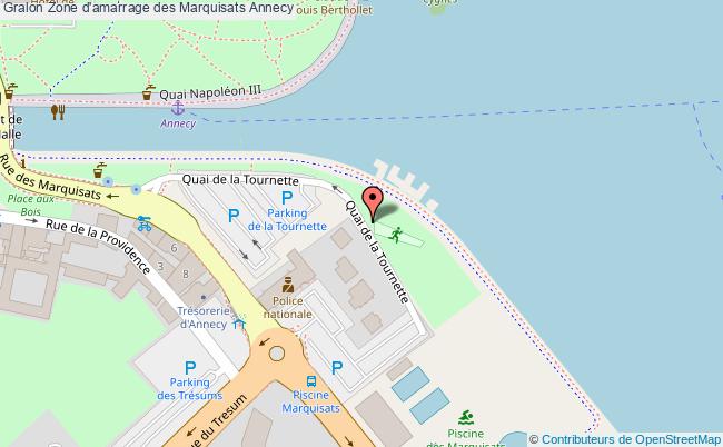 Zone D'amarrage Des Marquisats  Annecy