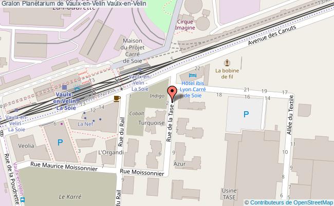 plan Planétarium De Vaulx-en-velin Vaulx-en-velin Vaulx-en-Velin