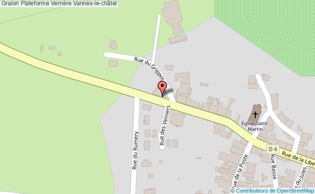 plan Plateforme Verrière Vannes-le-châtel Vannes-le-châtel
