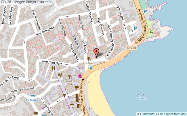 plan Plongée Banyuls-sur-mer Banyuls-sur-mer