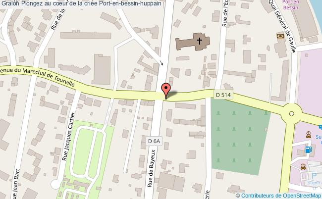 plan Plongez Au Coeur De La Criée Port-en-bessin-huppain Port-en-bessin-huppain