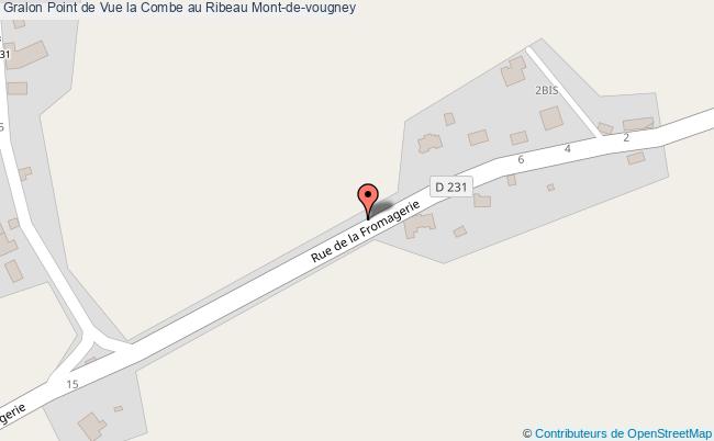 plan Point De Vue La Combe Au Ribeau Mont-de-vougney Mont-de-vougney