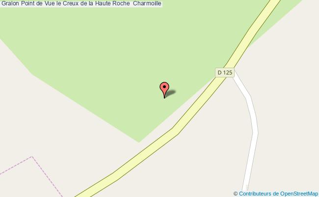 plan Point De Vue Le Creux De La Haute Roche  Charmoille Charmoille