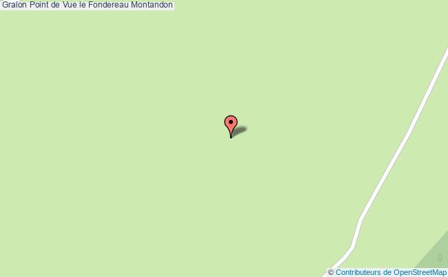 plan Point De Vue Le Fondereau Montandon Montandon