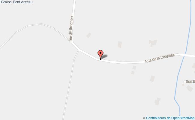 plan Pont Arceau Arceau