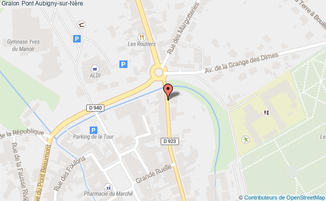 plan Pont Aubigny-sur-nère Aubigny-sur-Nère