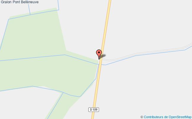 plan Pont Belleneuve Belleneuve
