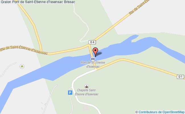plan Pont De Saint-etienne D'issensac Brissac Brissac