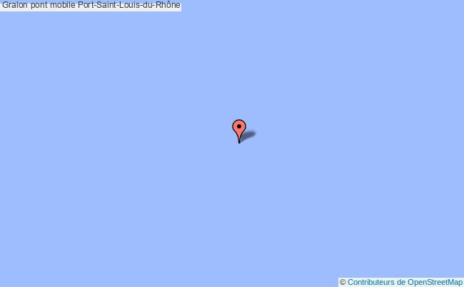 plan Pont Mobile Port-saint-louis-du-rhône Port-Saint-Louis-du-Rhône