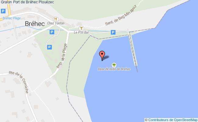 plan Port De Bréhec Plouézec Plouézec