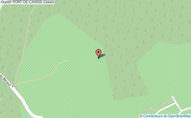 plan Port De Cassis Cassis Cassis