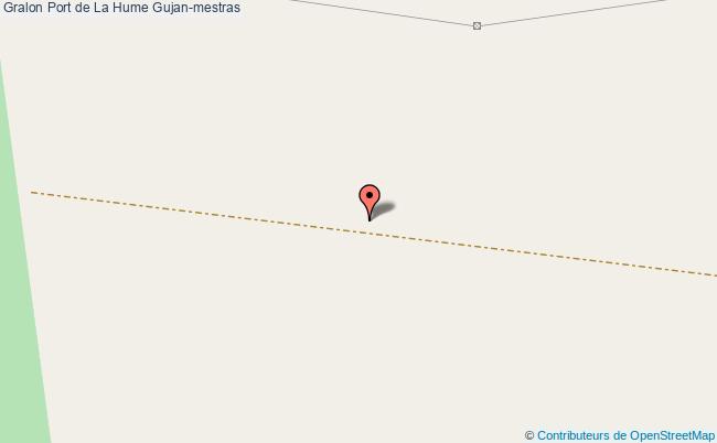 plan Port De La Hume Gujan-mestras Gujan-mestras