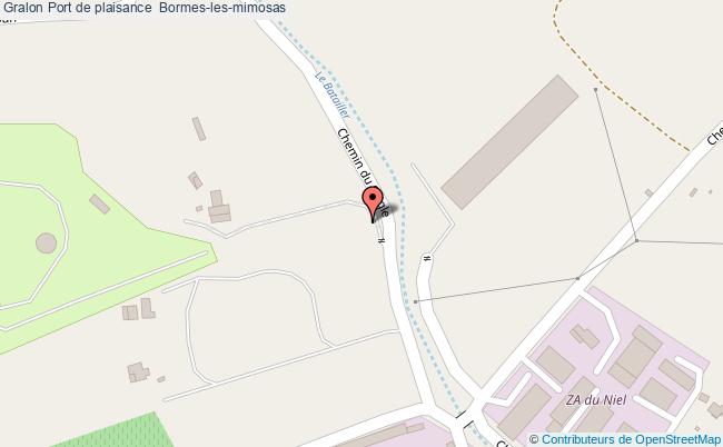 plan Port De Plaisance  Bormes-les-mimosas Bormes-les-mimosas