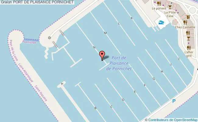 plan Port De Plaisance Pornichet PORNICHET