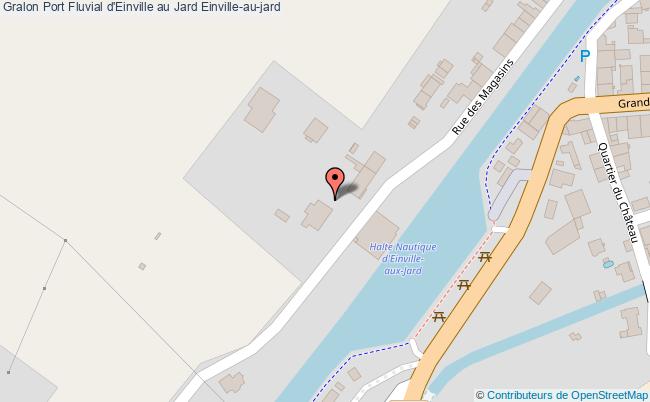 plan Port Fluvial D'einville Au Jard Einville-au-jard Einville-au-jard