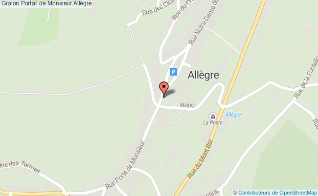 plan Portail De Monsieur Allègre Allègre