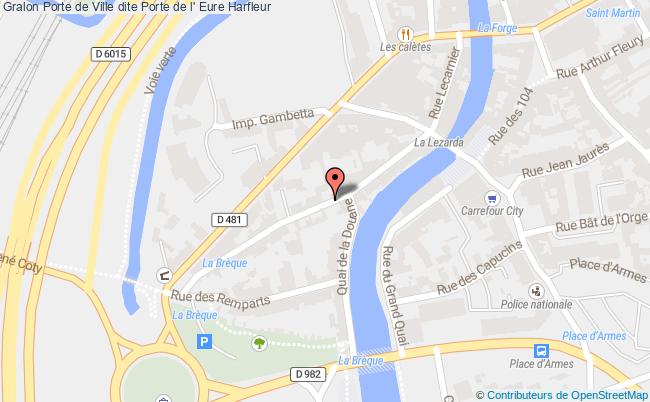 Porte de Ville dite Porte de l' Eure