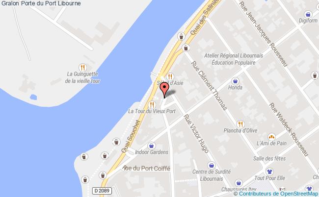 plan Porte Du Port Libourne Libourne