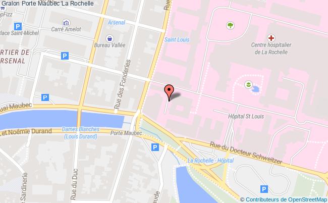 plan Porte Maubec La Rochelle La Rochelle