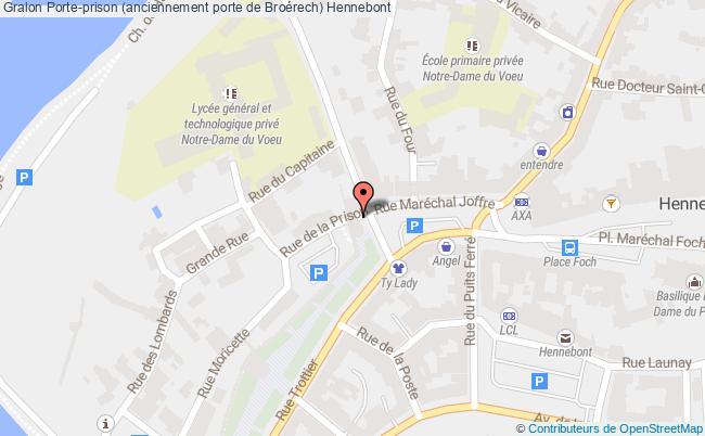 Porte-prison (anciennement porte de Broérech)