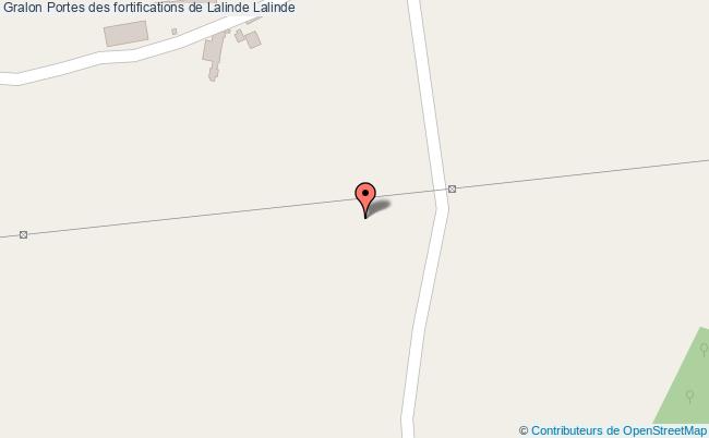 plan Portes Des Fortifications De Lalinde Lalinde Lalinde