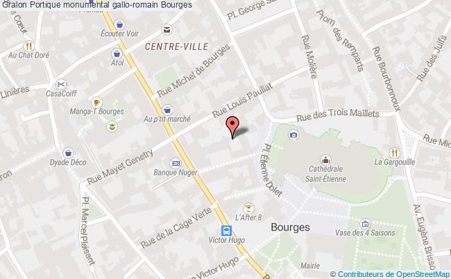 Portique monumental gallo-romain