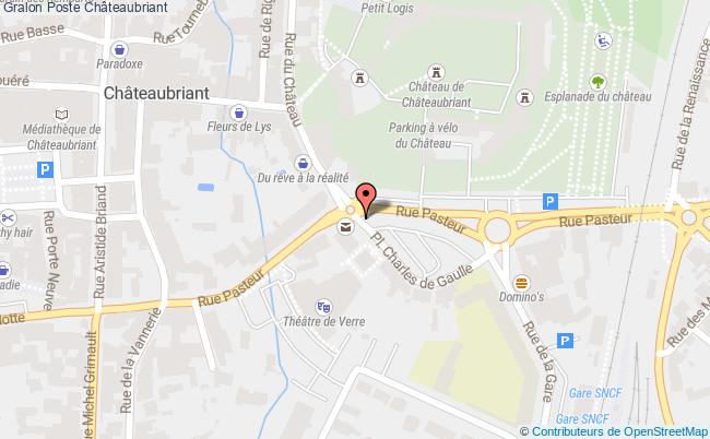 plan Poste Châteaubriant Châteaubriant