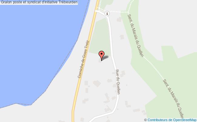 plan Poste Et Syndicat D'initiative Trébeurden Trébeurden