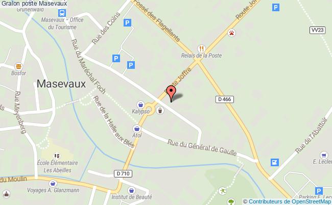 plan Poste Masevaux Masevaux