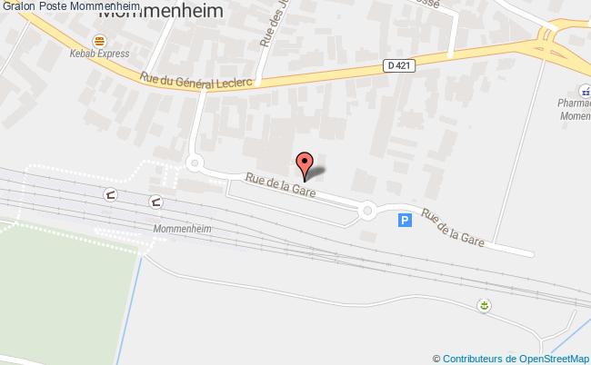 plan Poste Mommenheim Mommenheim