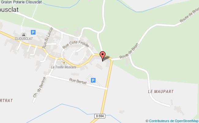 plan Poterie Cliousclat Cliousclat