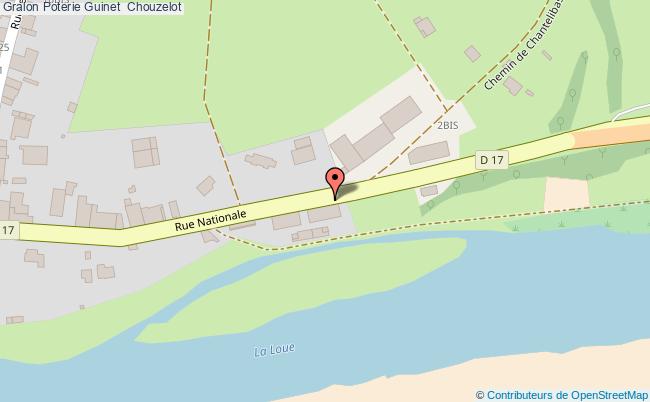 plan Poterie Guinet  Chouzelot Chouzelot