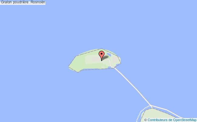 plan Poudrière. Rosnoën Rosnoën