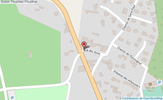 plan Pouzihlac Pouzilhac Pouzilhac